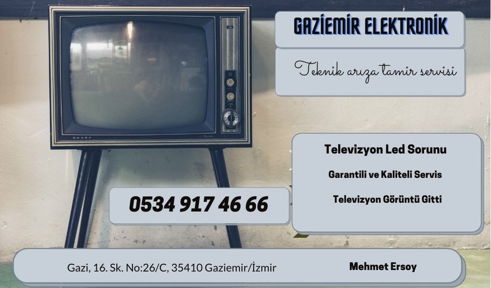 Televizyon Arıza Tamiri Gaziemir